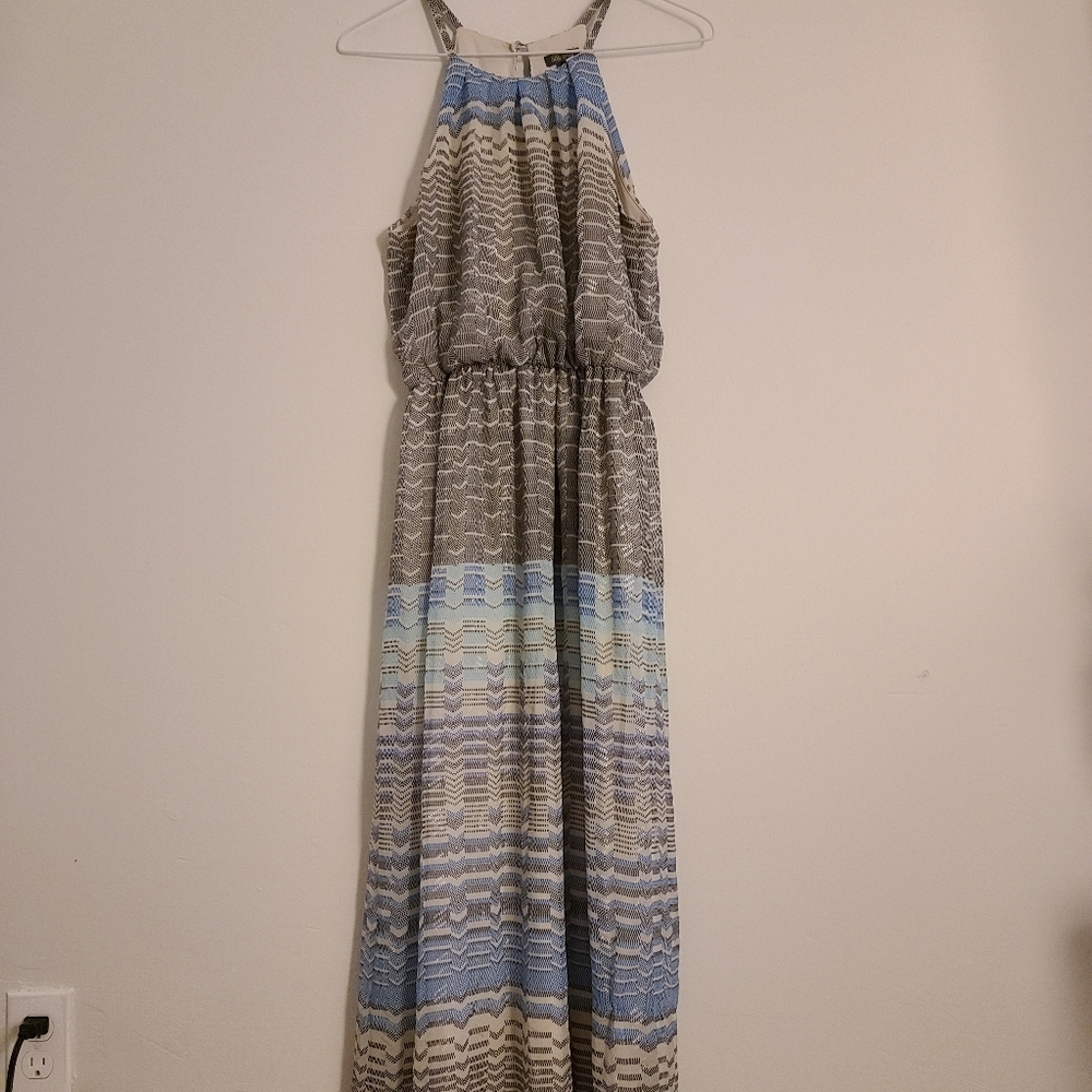 Lily Rose Halter Top Maxi Dress